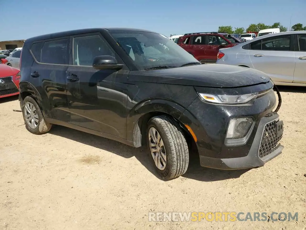 4 Фотография поврежденного автомобиля KNDJ23AU8M7774530 KIA SOUL 2021