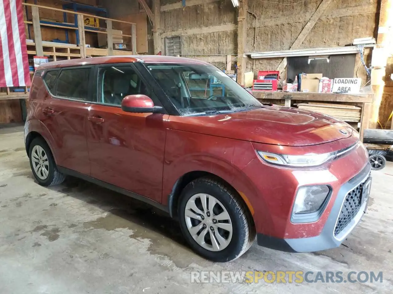 4 Photograph of a damaged car KNDJ23AU8M7785933 KIA SOUL 2021