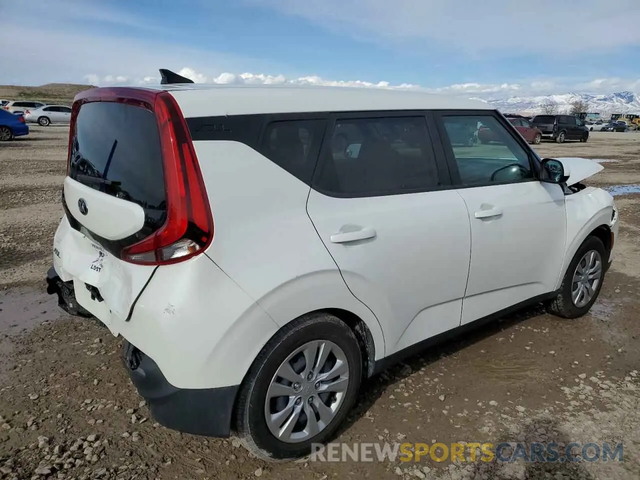 3 Photograph of a damaged car KNDJ23AU9M7125478 KIA SOUL 2021