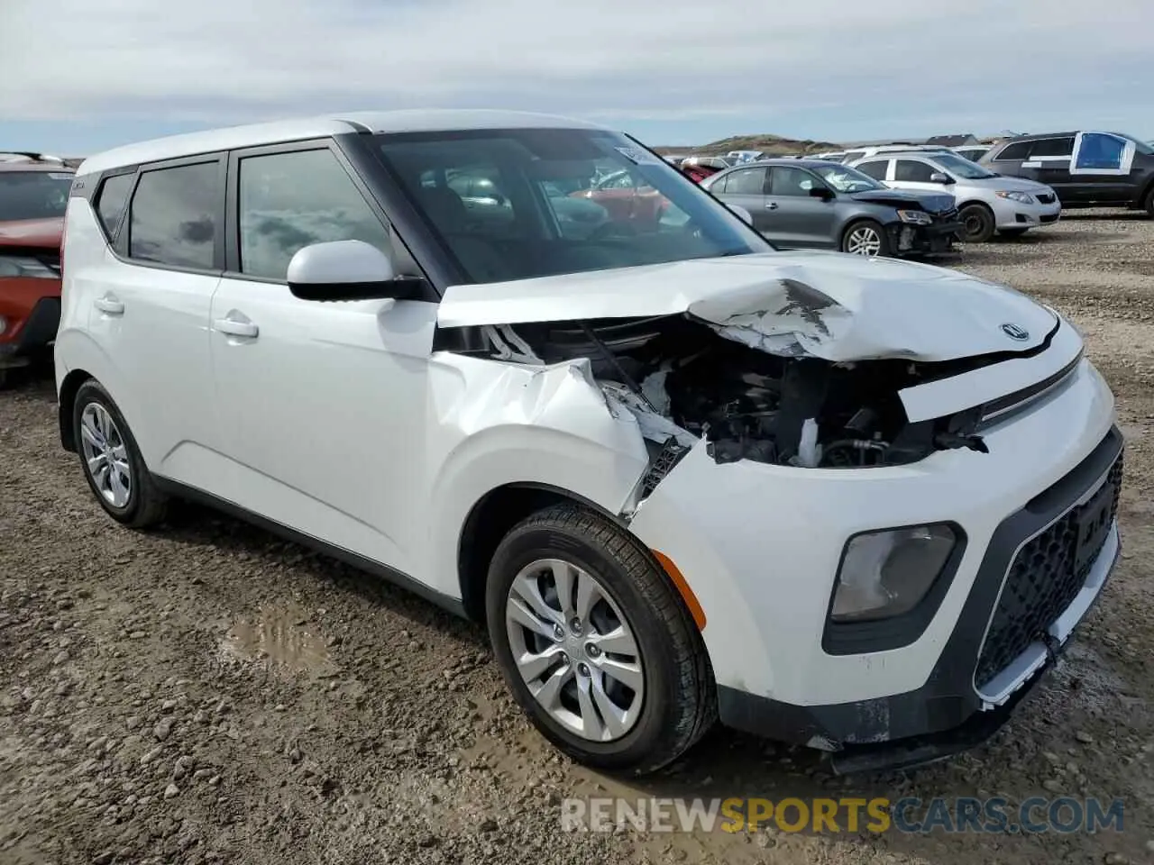 4 Photograph of a damaged car KNDJ23AU9M7125478 KIA SOUL 2021