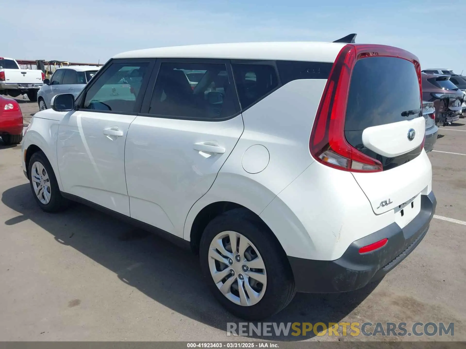 3 Photograph of a damaged car KNDJ23AU9M7738734 KIA SOUL 2021
