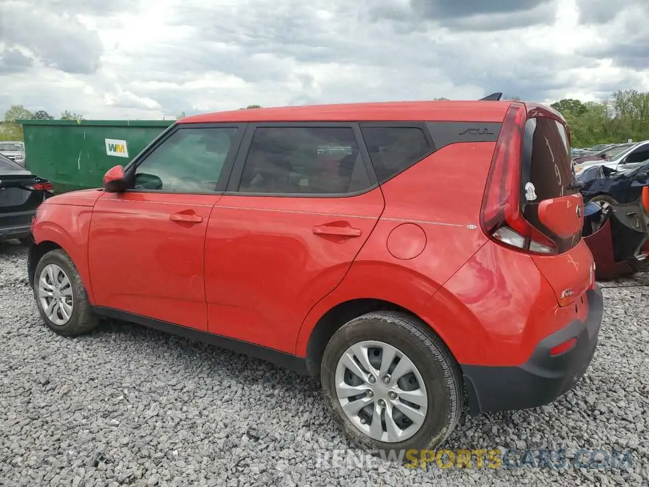 2 Photograph of a damaged car KNDJ23AU9M7768350 KIA SOUL 2021