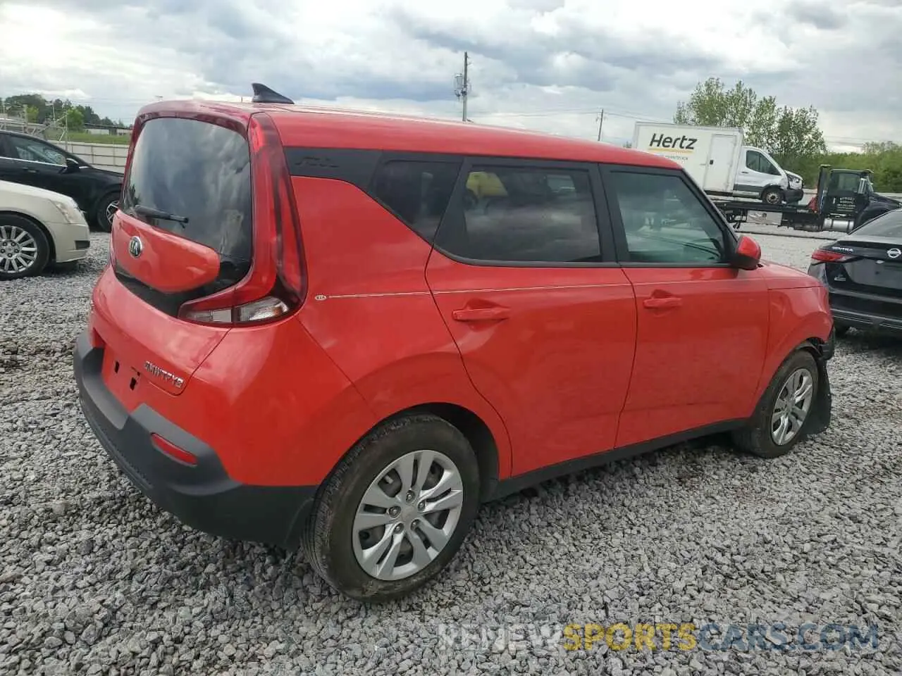 3 Photograph of a damaged car KNDJ23AU9M7768350 KIA SOUL 2021