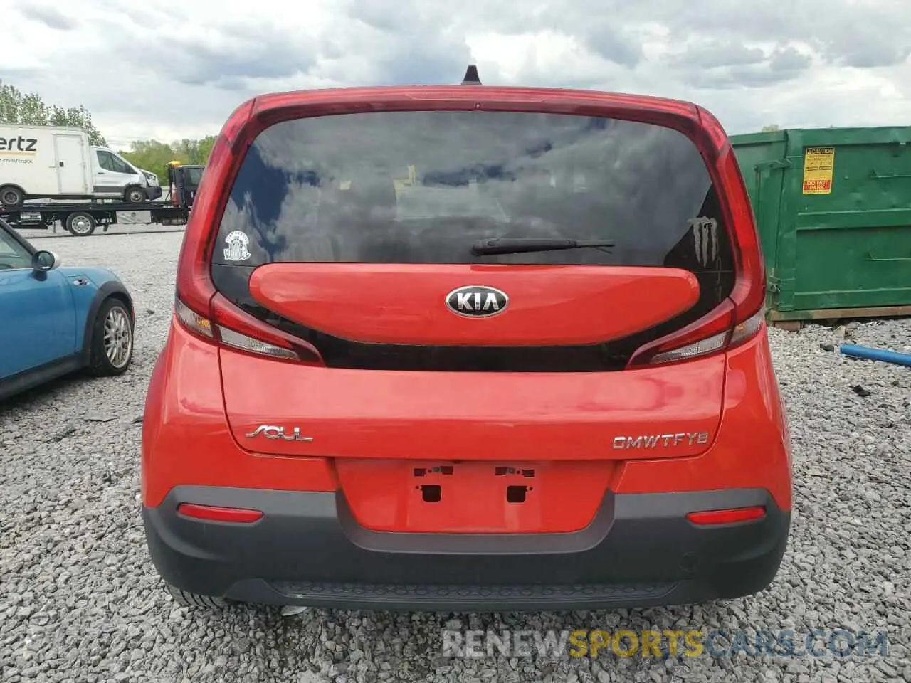 6 Photograph of a damaged car KNDJ23AU9M7768350 KIA SOUL 2021