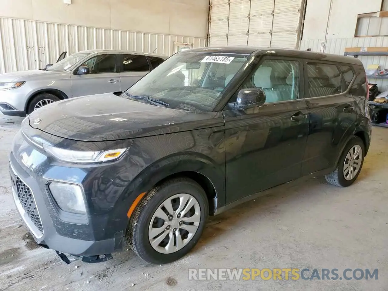 1 Photograph of a damaged car KNDJ23AU9M7786069 KIA SOUL 2021
