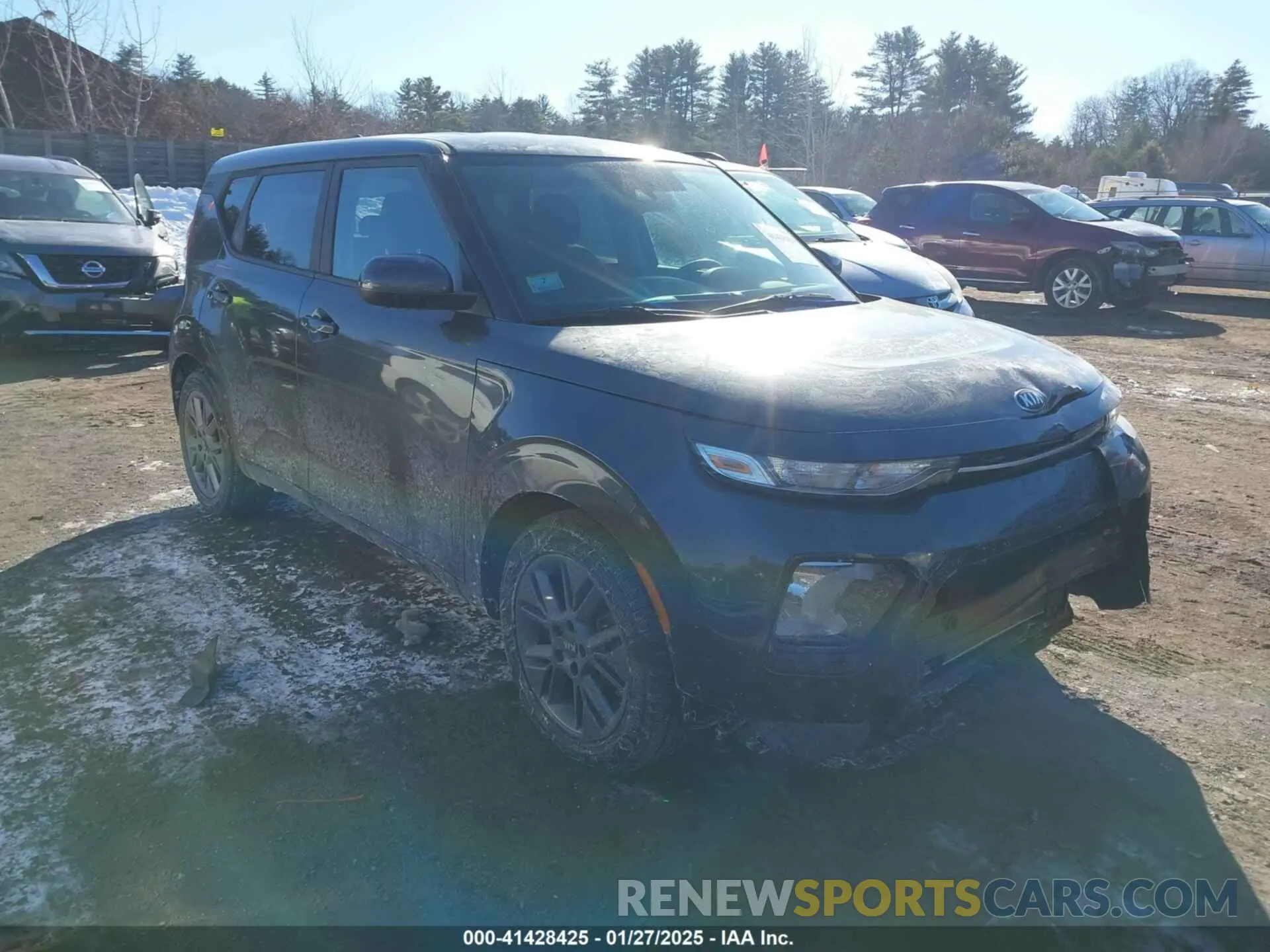 1 Photograph of a damaged car KNDJ23AU9M7794687 KIA SOUL 2021