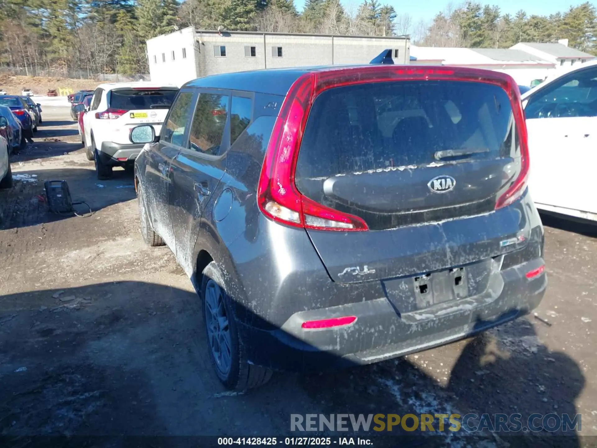 3 Photograph of a damaged car KNDJ23AU9M7794687 KIA SOUL 2021