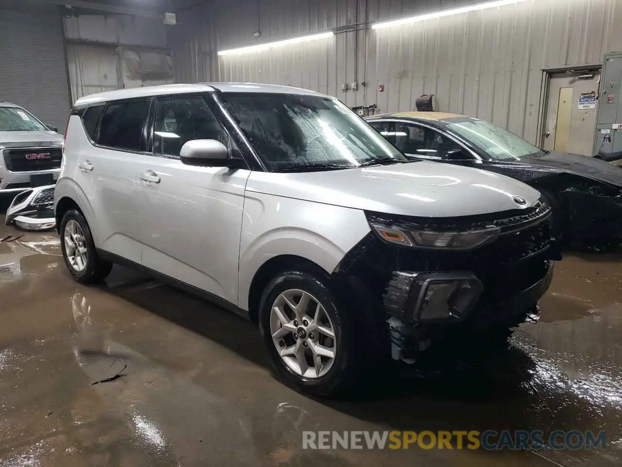 4 Photograph of a damaged car KNDJ23AUXM7781009 KIA SOUL 2021