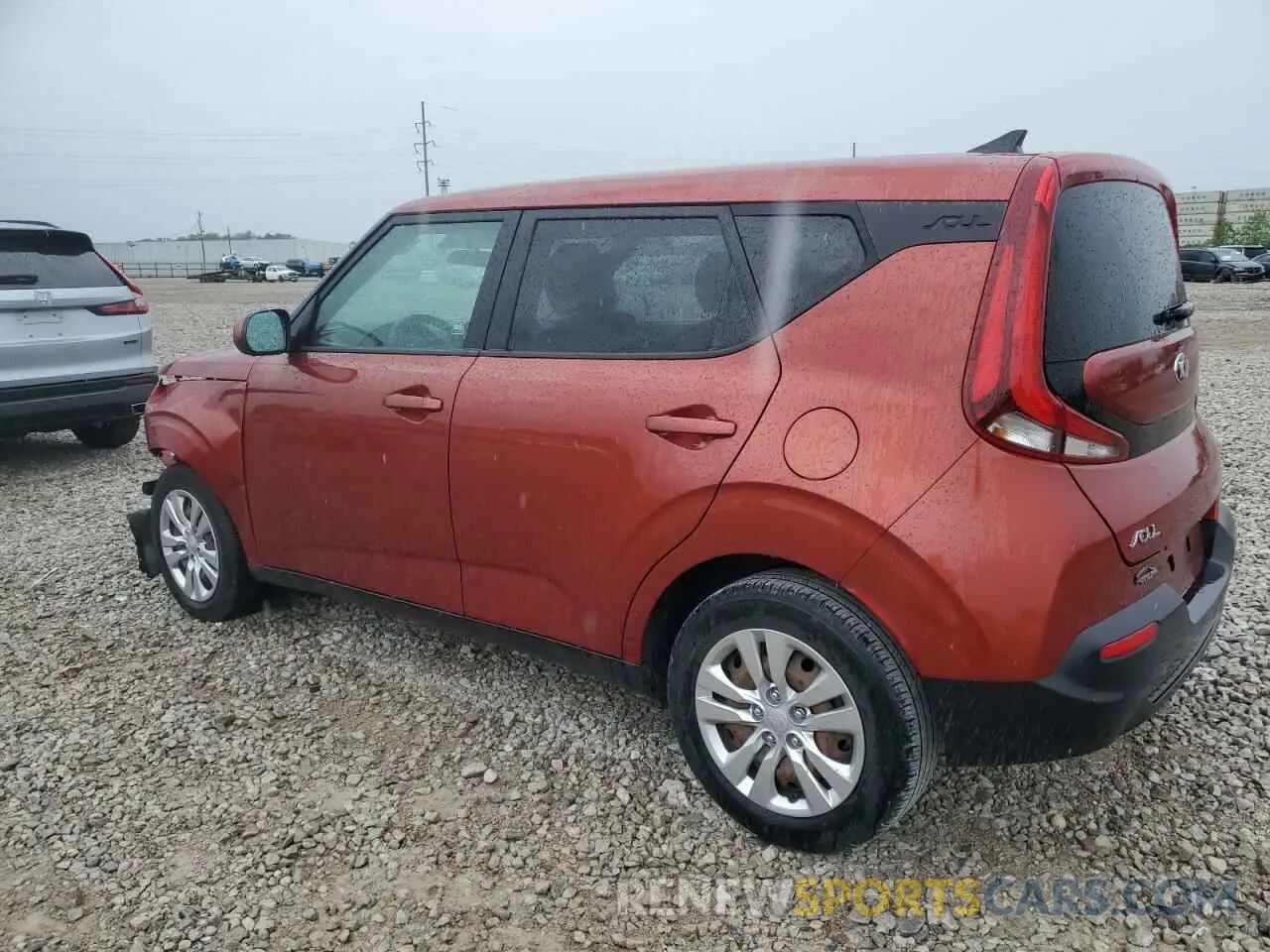 2 Photograph of a damaged car KNDJ23AUXM7782869 KIA SOUL 2021