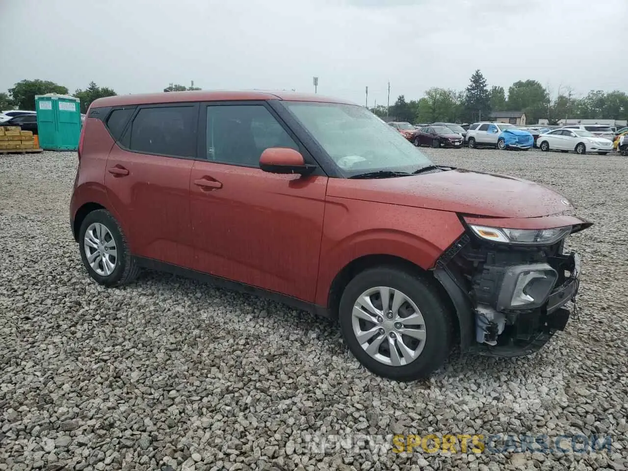 4 Photograph of a damaged car KNDJ23AUXM7782869 KIA SOUL 2021