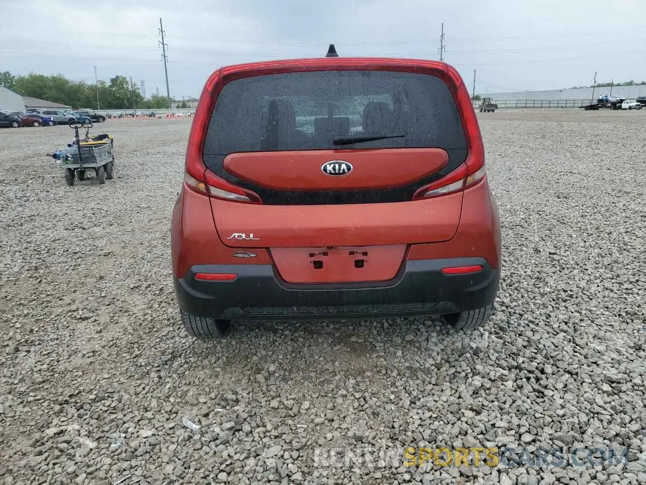 6 Photograph of a damaged car KNDJ23AUXM7782869 KIA SOUL 2021
