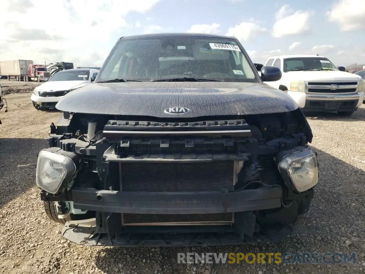 5 Photograph of a damaged car KNDJ23AUXM7792379 KIA SOUL 2021