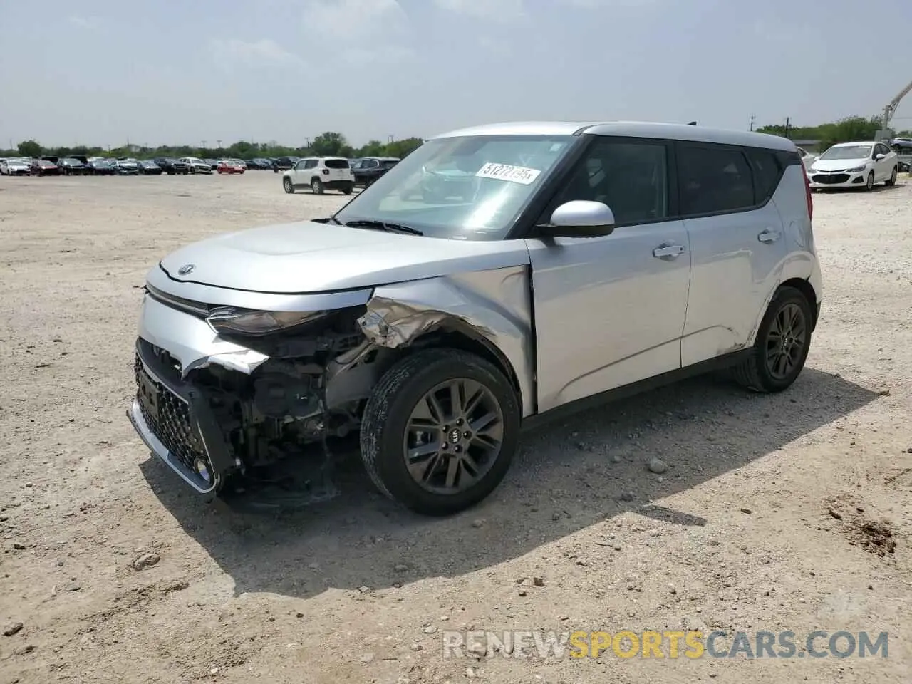 1 Photograph of a damaged car KNDJ33AU0M7764457 KIA SOUL 2021