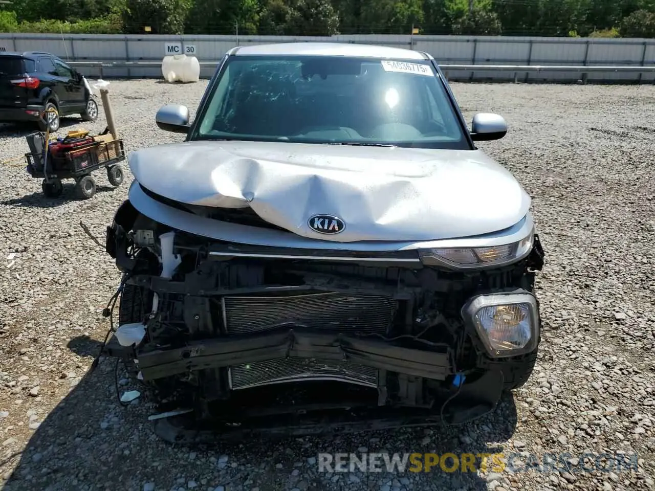 5 Фотография поврежденного автомобиля KNDJ33AU1M7750633 KIA SOUL 2021
