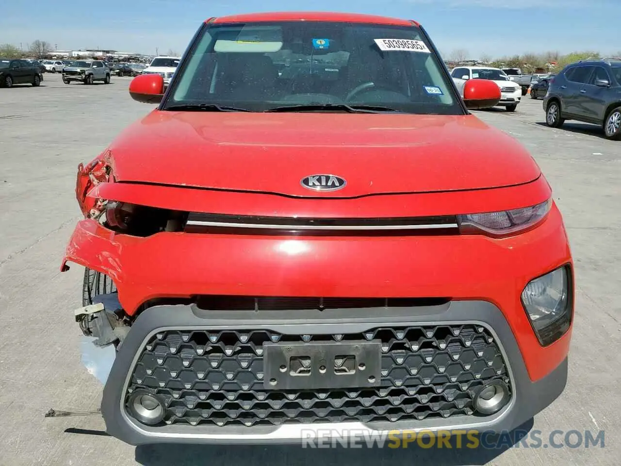 5 Photograph of a damaged car KNDJ33AU2M7768705 KIA SOUL 2021