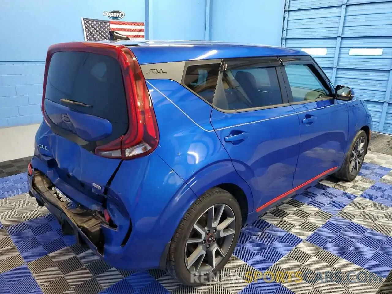 3 Photograph of a damaged car KNDJ53AF0M7741062 KIA SOUL 2021