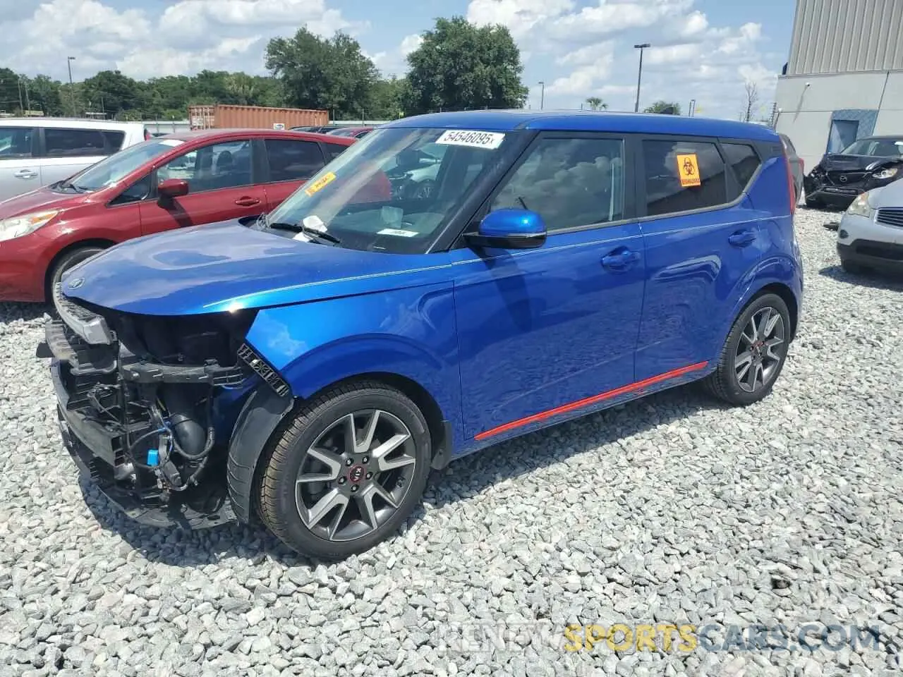 1 Фотография поврежденного автомобиля KNDJ53AF4M7738682 KIA SOUL 2021
