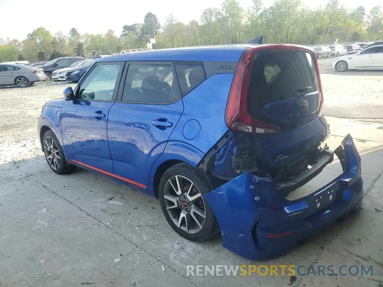 2 Photograph of a damaged car KNDJ63AU1M7791402 KIA SOUL 2021