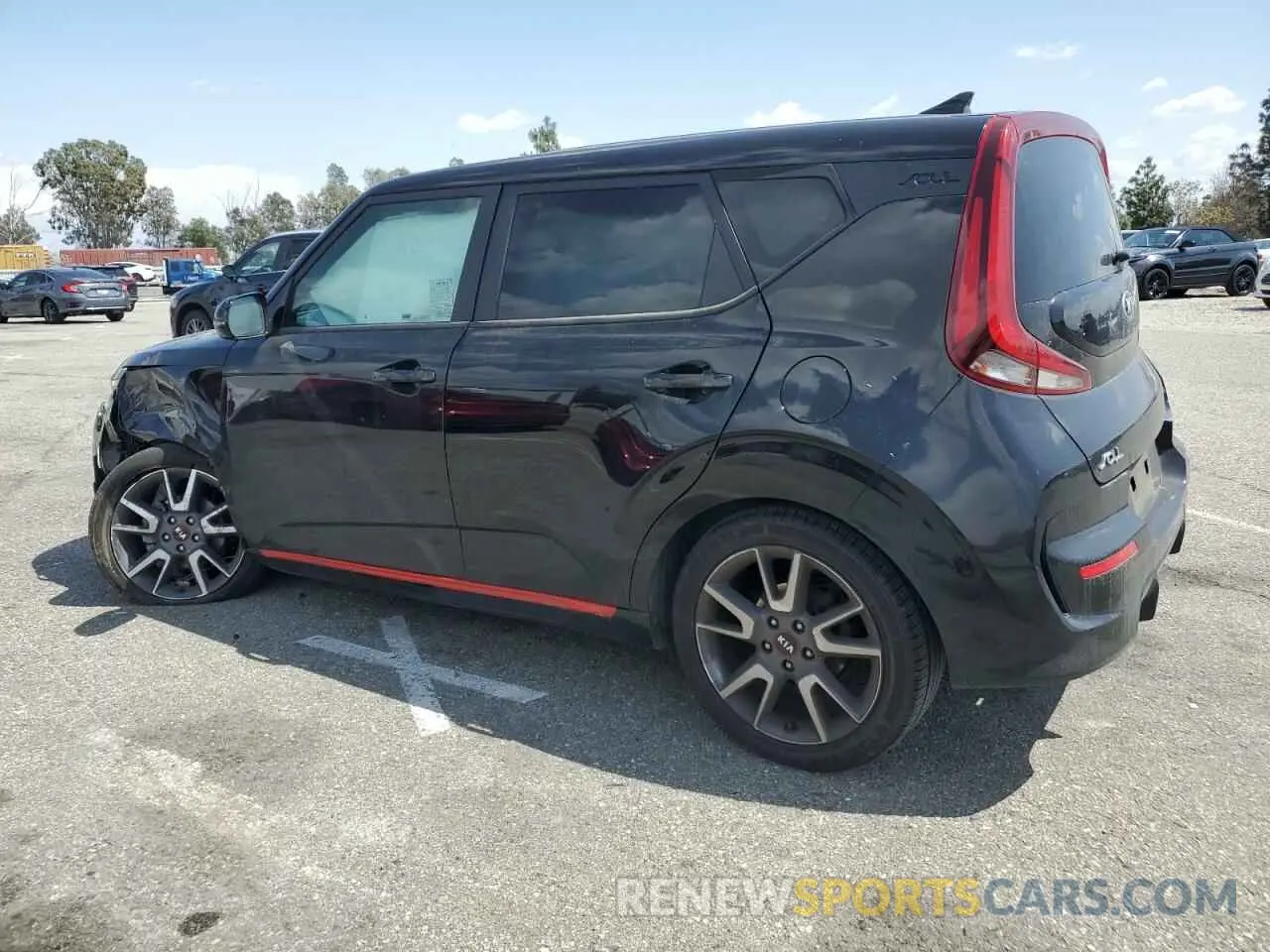 2 Photograph of a damaged car KNDJ63AU2M7767450 KIA SOUL 2021