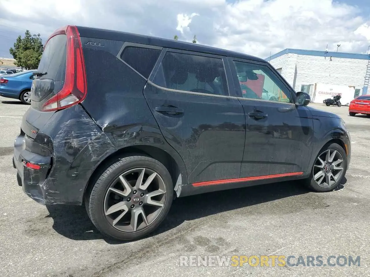3 Photograph of a damaged car KNDJ63AU2M7767450 KIA SOUL 2021