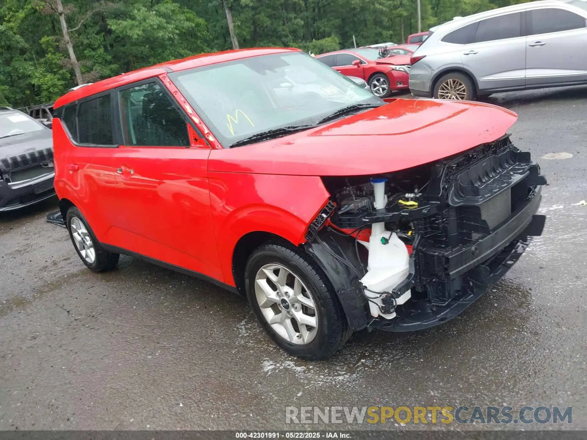 1 Photograph of a damaged car KNDJ23AU0N7162694 KIA SOUL 2022