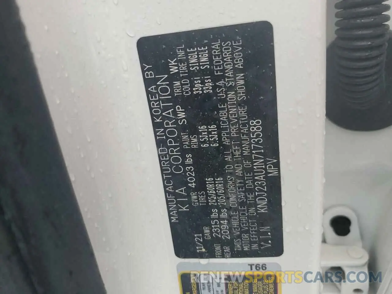 12 Photograph of a damaged car KNDJ23AU1N7173588 KIA SOUL 2022