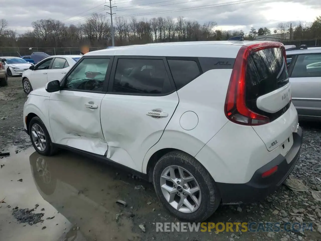 2 Photograph of a damaged car KNDJ23AU1N7180153 KIA SOUL 2022