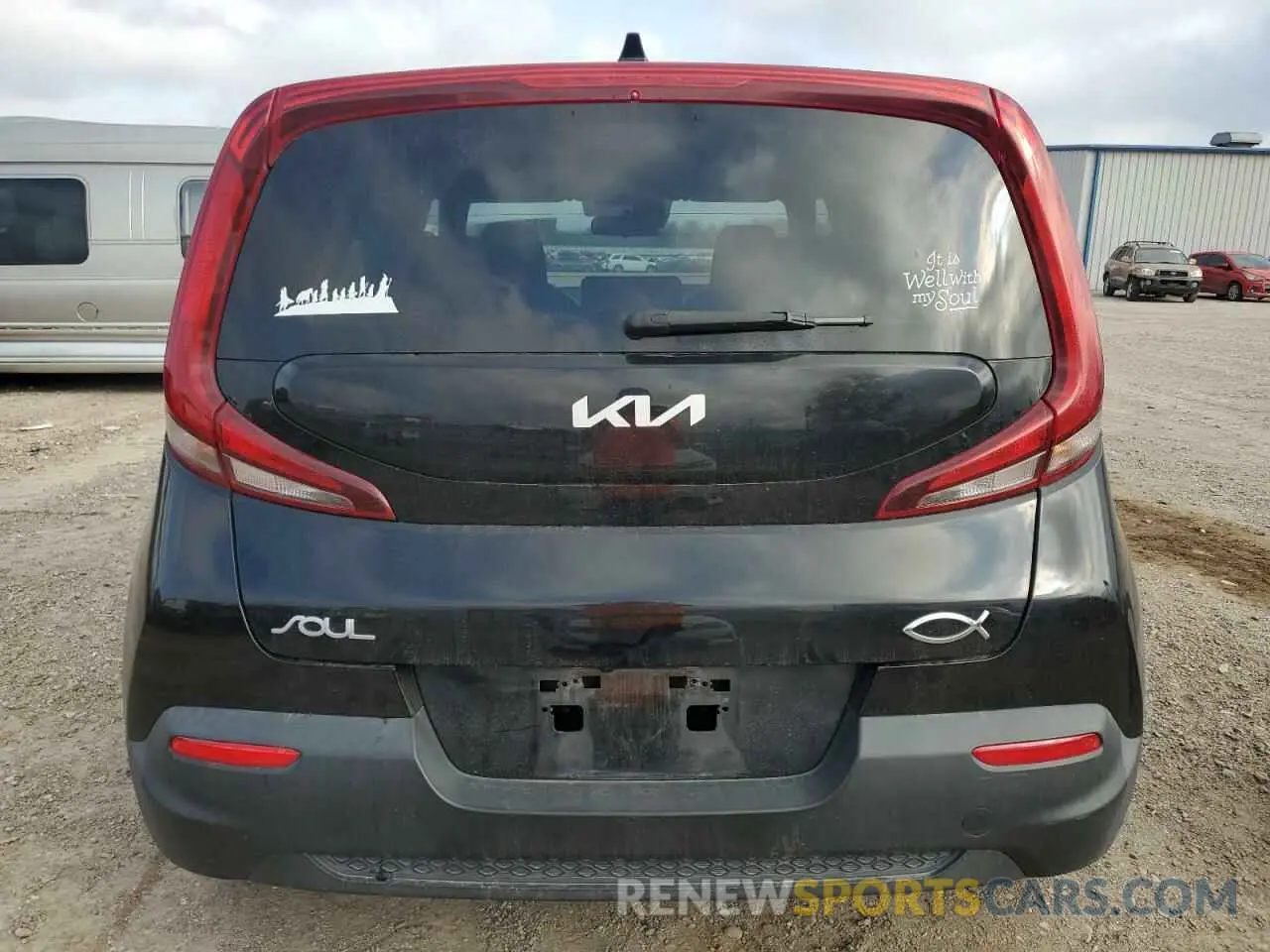 6 Photograph of a damaged car KNDJ23AU2N7160543 KIA SOUL 2022