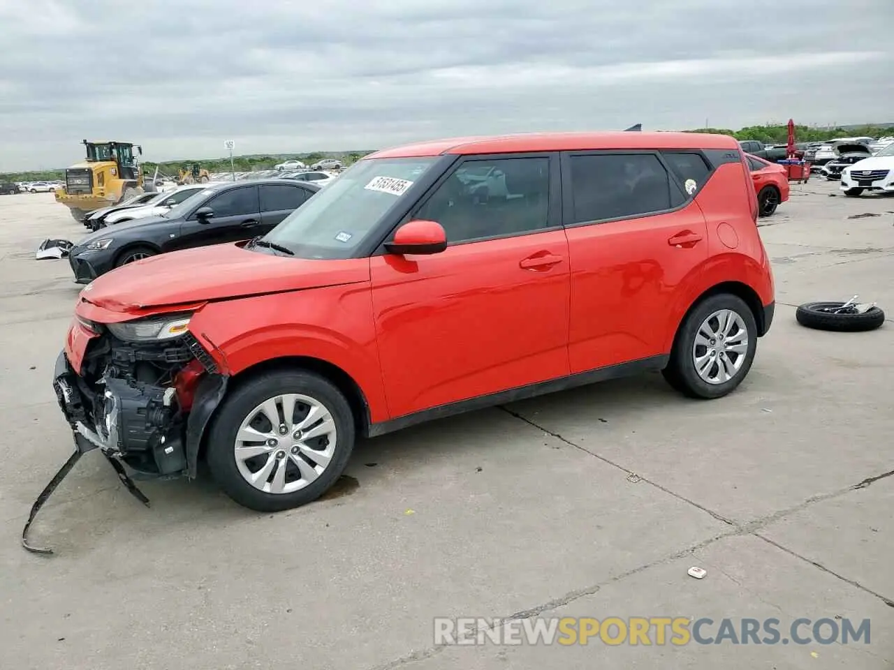 1 Photograph of a damaged car KNDJ23AU2N7162972 KIA SOUL 2022