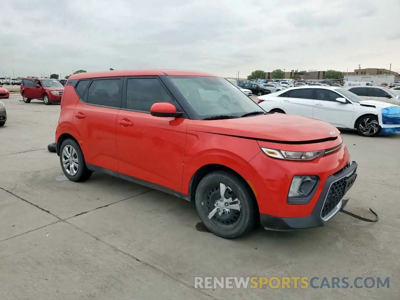 4 Photograph of a damaged car KNDJ23AU2N7162972 KIA SOUL 2022