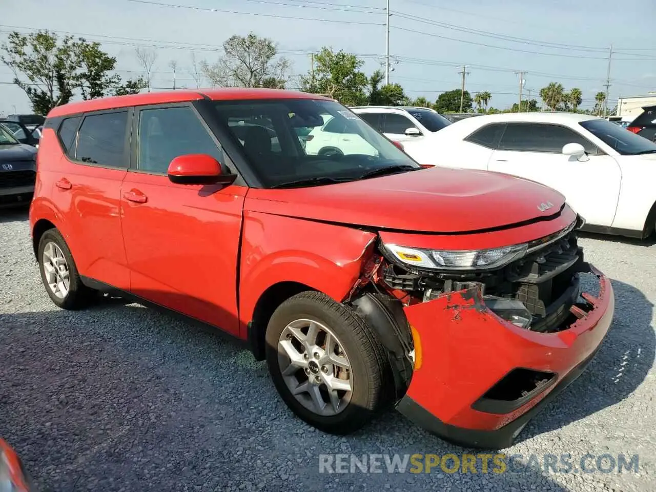 4 Photograph of a damaged car KNDJ23AU2N7163071 KIA SOUL 2022
