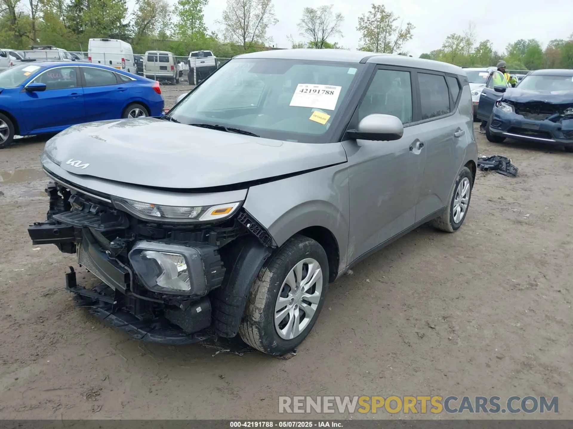 2 Photograph of a damaged car KNDJ23AU2N7821729 KIA SOUL 2022