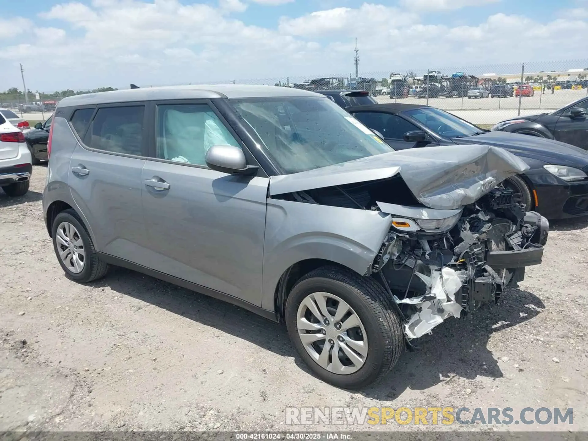 1 Photograph of a damaged car KNDJ23AU3N7801330 KIA SOUL 2022