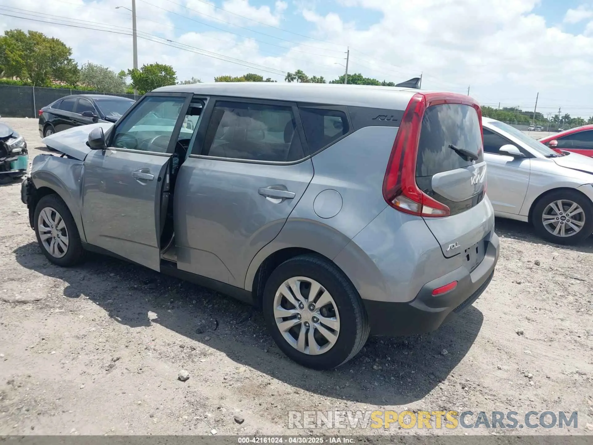 3 Photograph of a damaged car KNDJ23AU3N7801330 KIA SOUL 2022