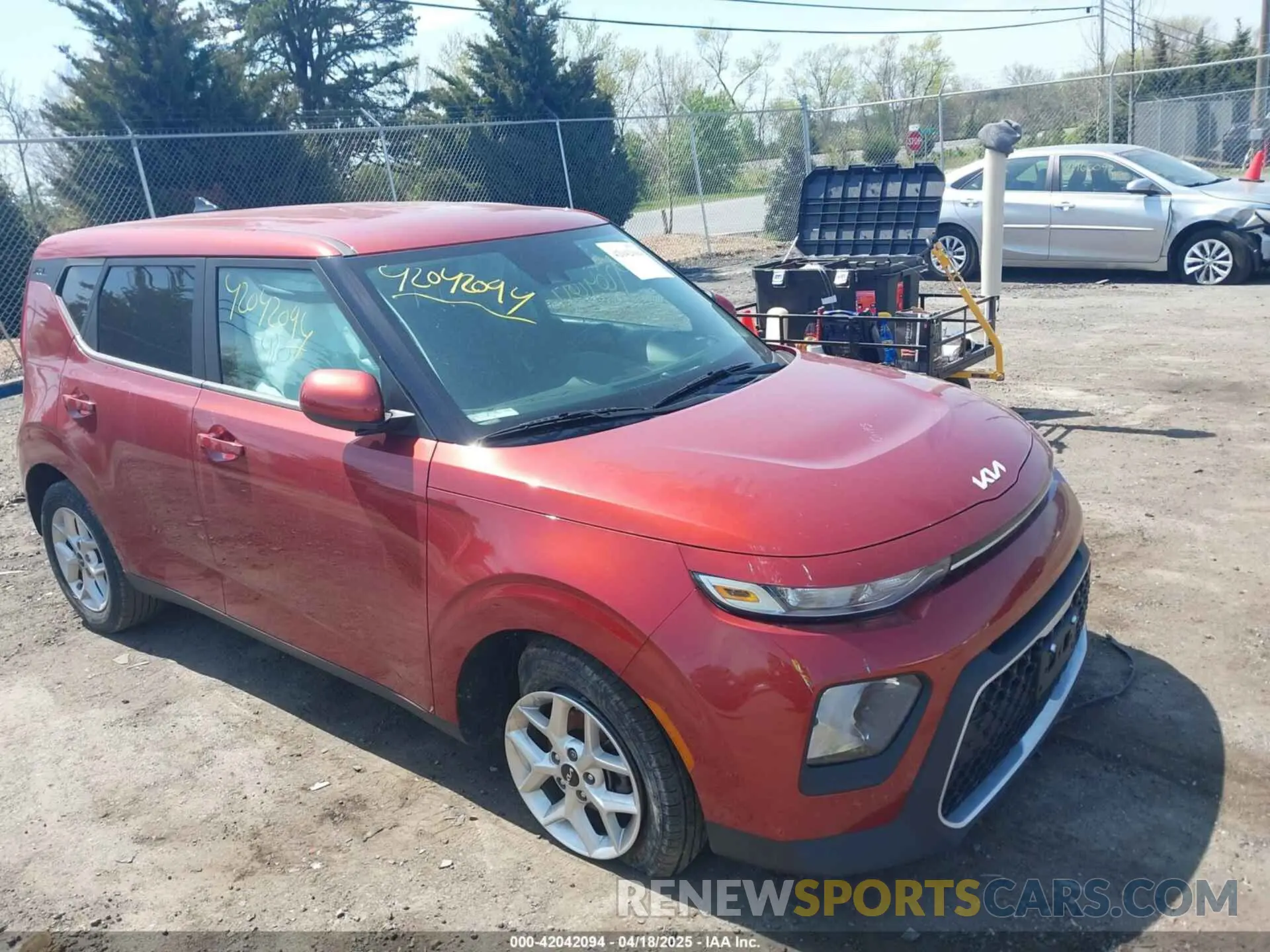 1 Photograph of a damaged car KNDJ23AU3N7814806 KIA SOUL 2022