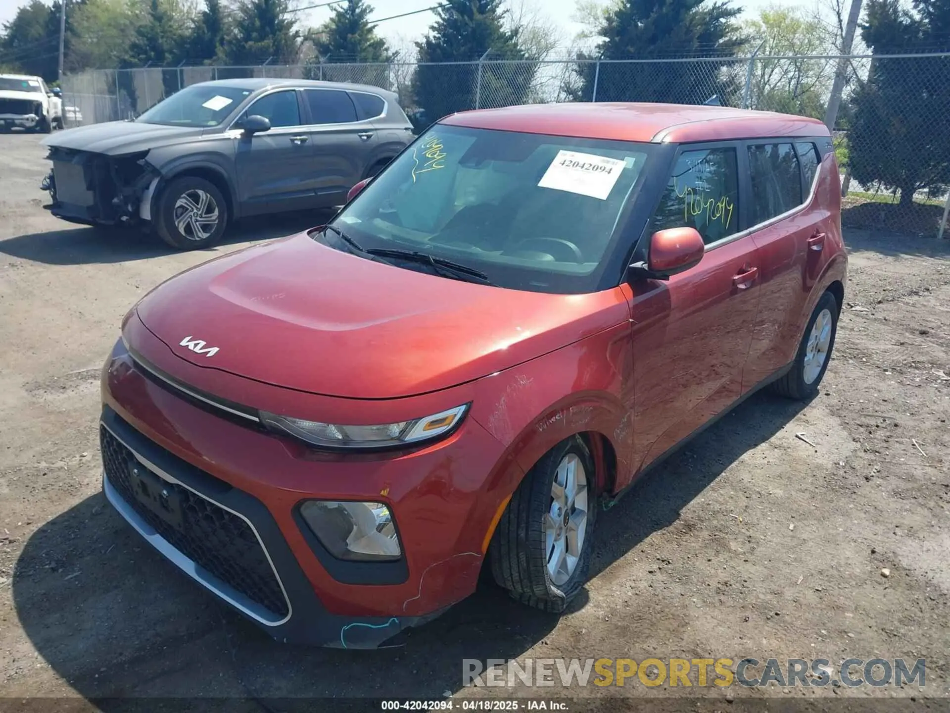 2 Photograph of a damaged car KNDJ23AU3N7814806 KIA SOUL 2022