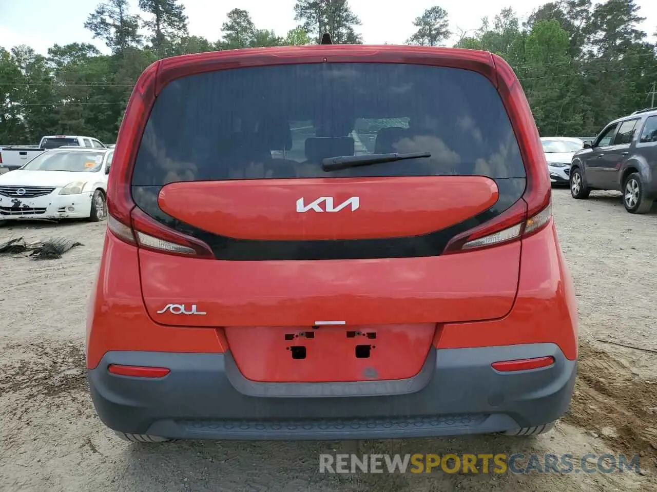 6 Photograph of a damaged car KNDJ23AU5N7167535 KIA SOUL 2022