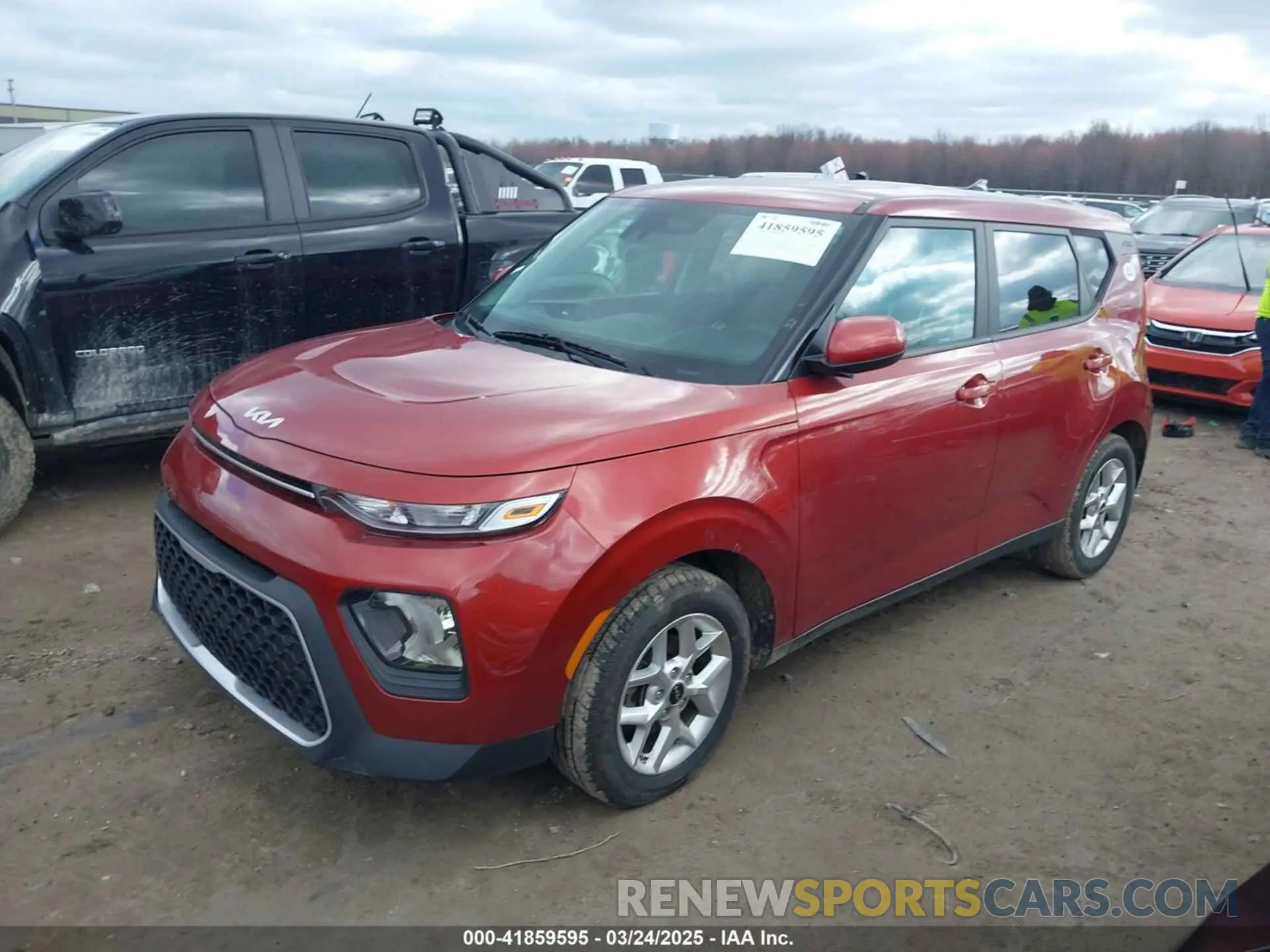 2 Photograph of a damaged car KNDJ23AU5N7806982 KIA SOUL 2022