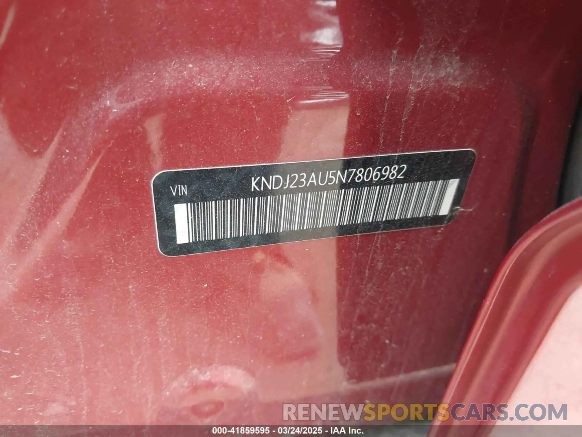 9 Photograph of a damaged car KNDJ23AU5N7806982 KIA SOUL 2022