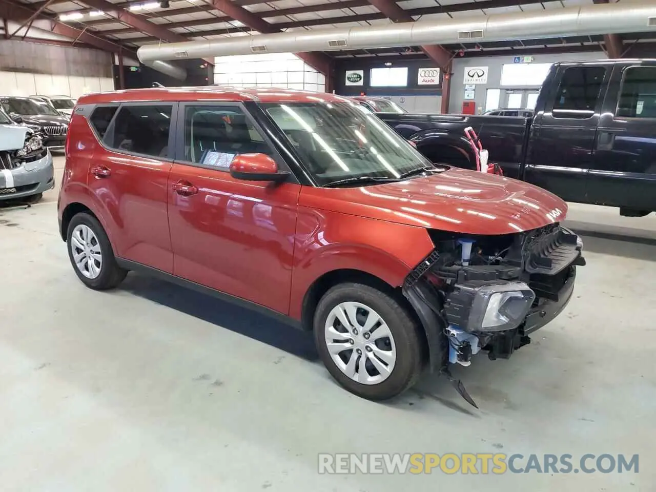 4 Photograph of a damaged car KNDJ23AU6N7837528 KIA SOUL 2022