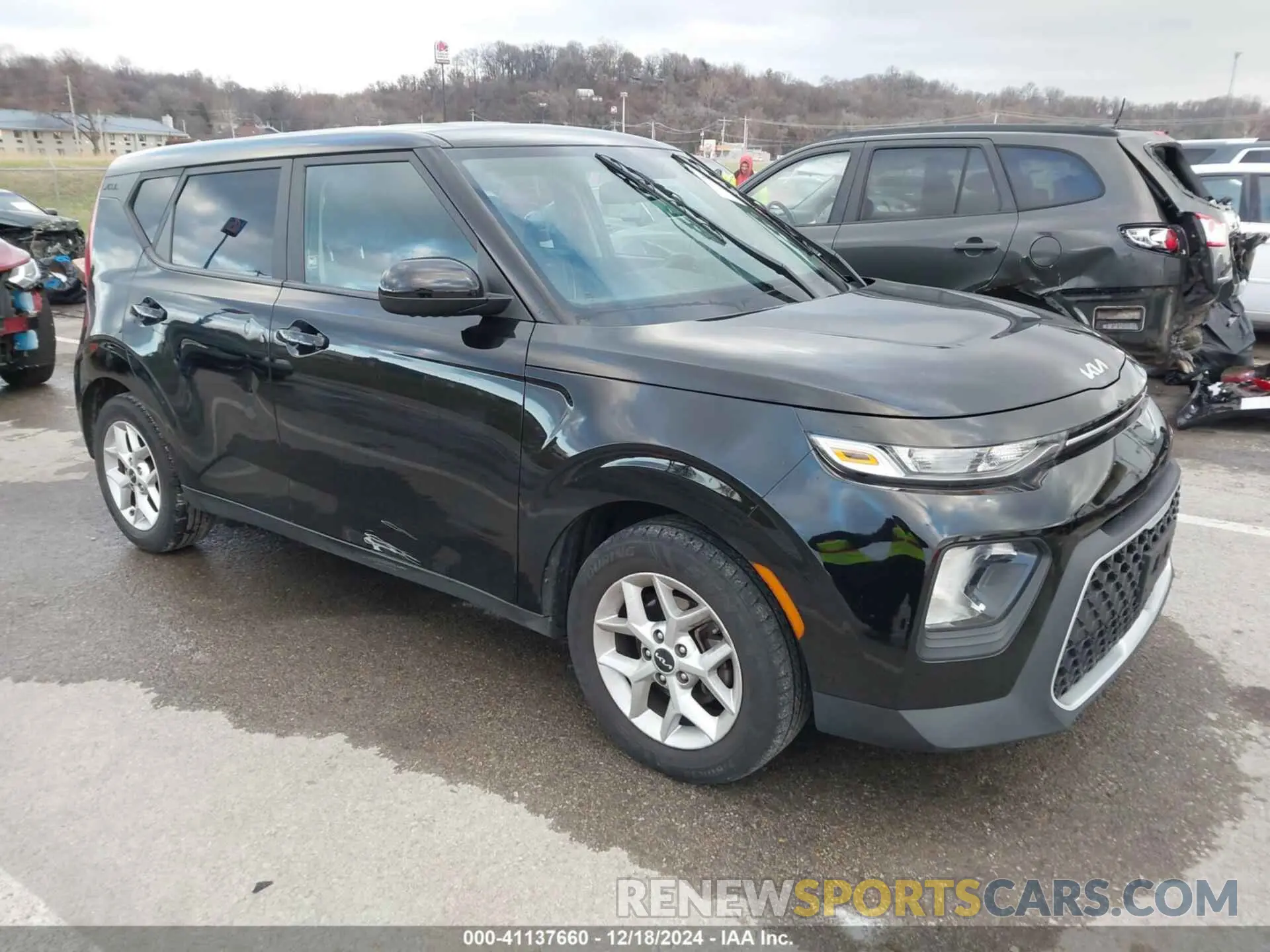 1 Photograph of a damaged car KNDJ23AU7N7163132 KIA SOUL 2022