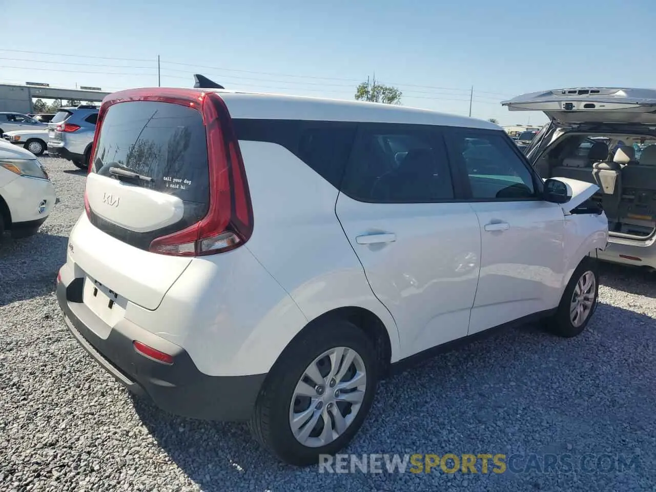 3 Photograph of a damaged car KNDJ23AU7N7816879 KIA SOUL 2022
