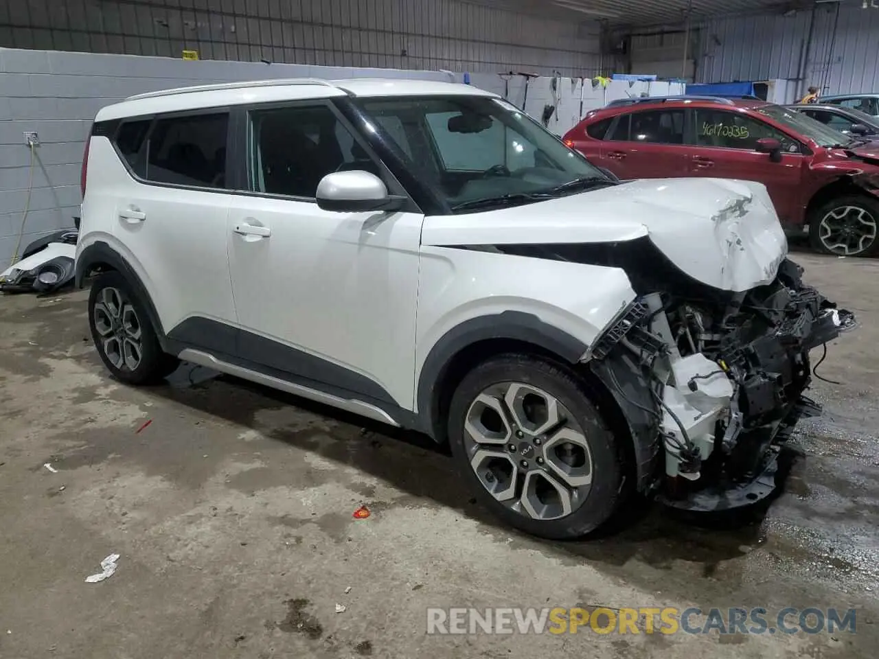 4 Фотография поврежденного автомобиля KNDJ23AU8N7164709 KIA SOUL 2022