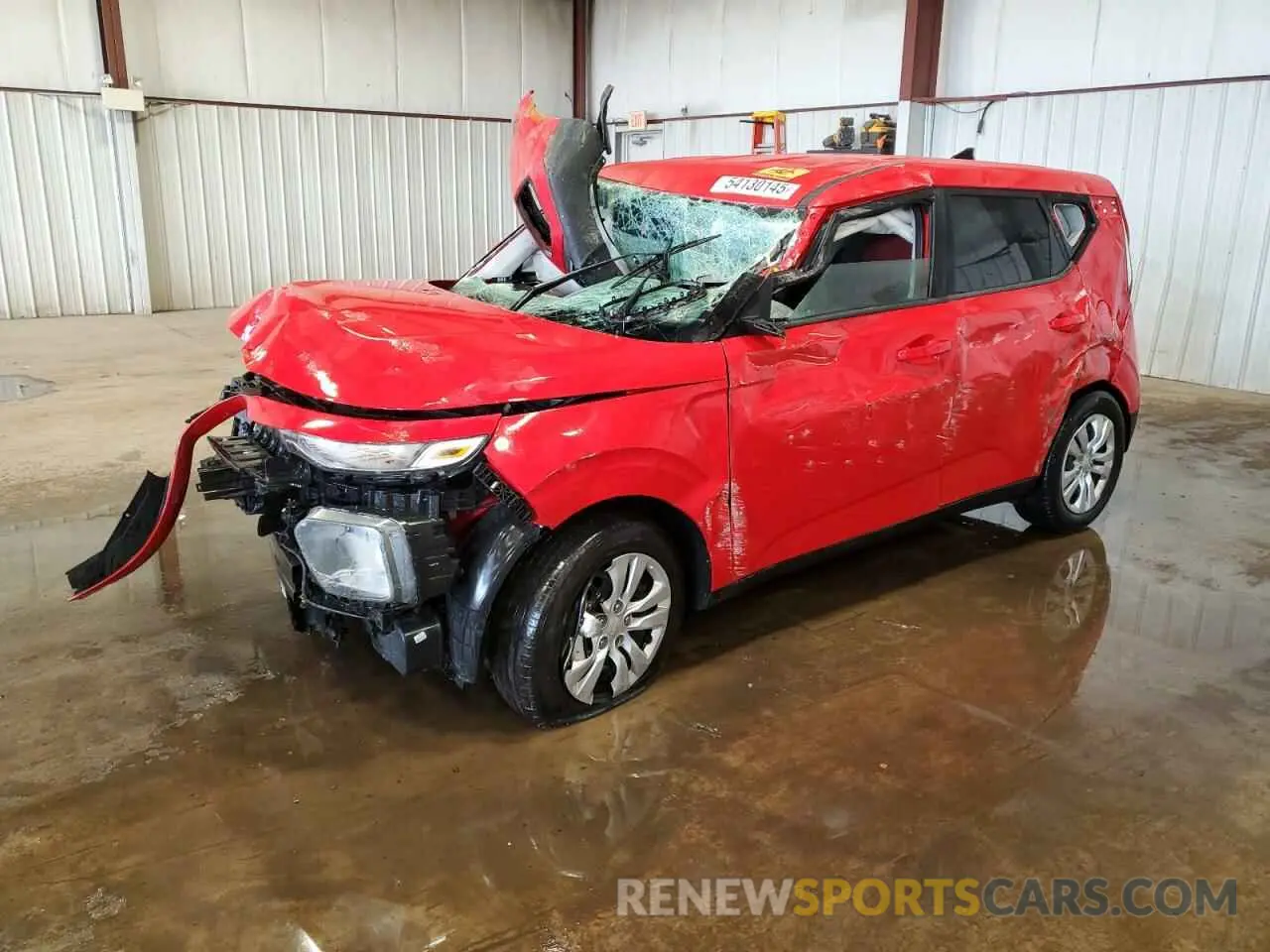 1 Photograph of a damaged car KNDJ23AU8N7167450 KIA SOUL 2022