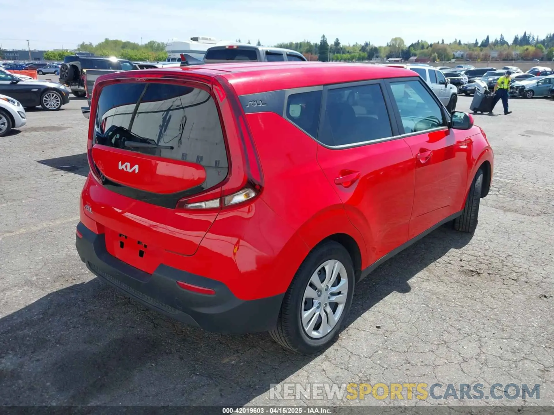 4 Фотография поврежденного автомобиля KNDJ23AU9N7183088 KIA SOUL 2022