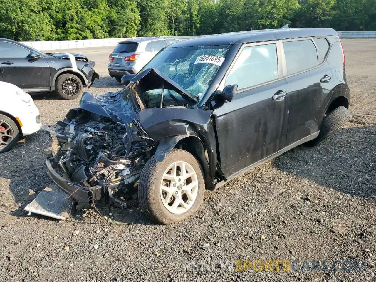 1 Photograph of a damaged car KNDJ23AU9N7801669 KIA SOUL 2022