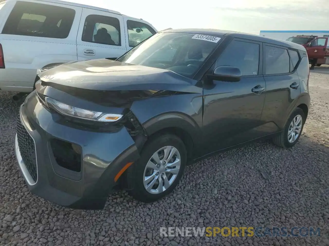 1 Photograph of a damaged car KNDJ23AU9N7802126 KIA SOUL 2022