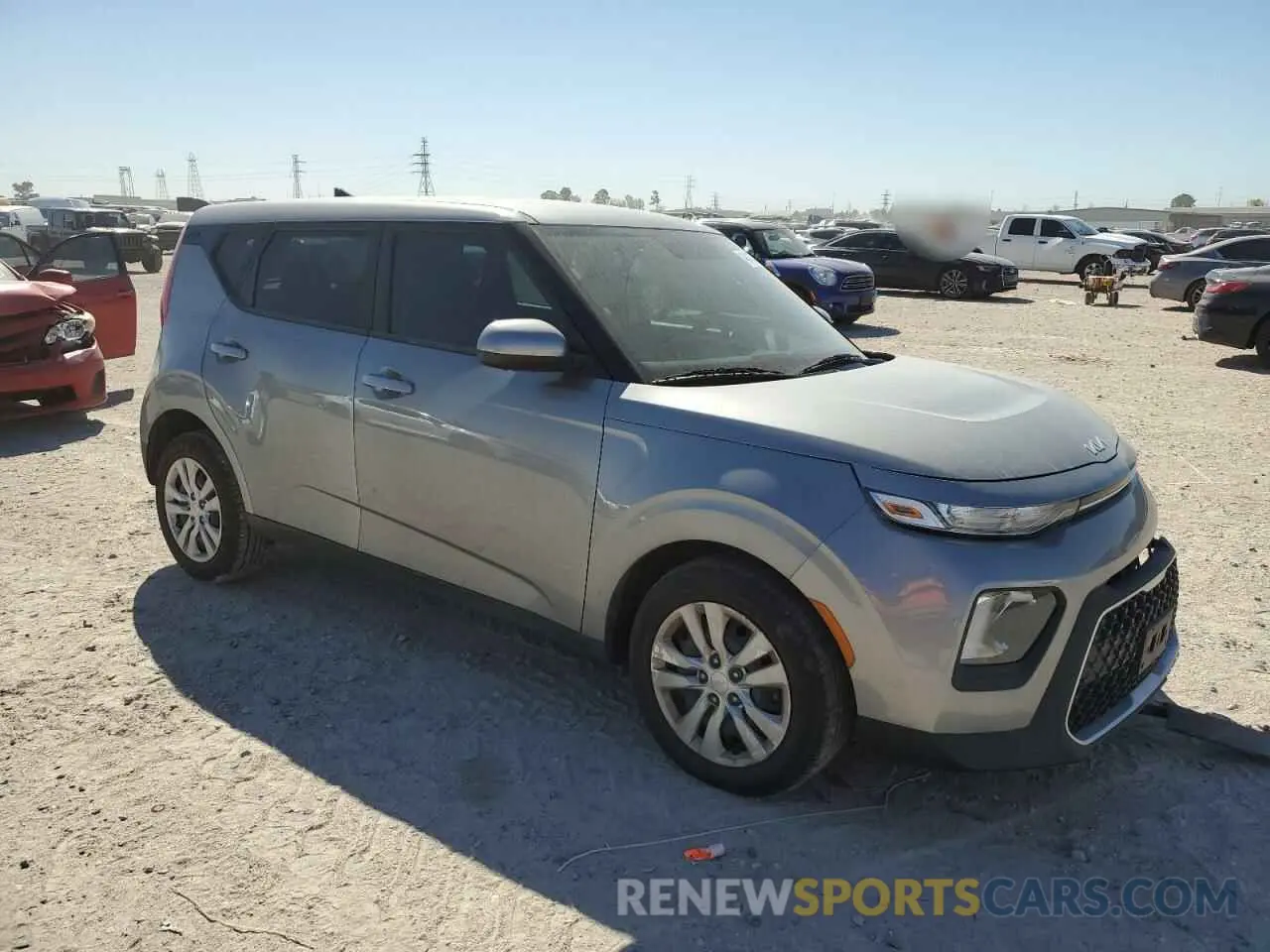 4 Photograph of a damaged car KNDJ23AU9N7820187 KIA SOUL 2022