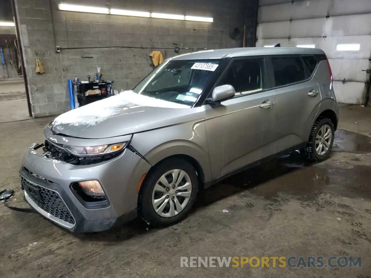 1 Photograph of a damaged car KNDJ23AU9N7837961 KIA SOUL 2022
