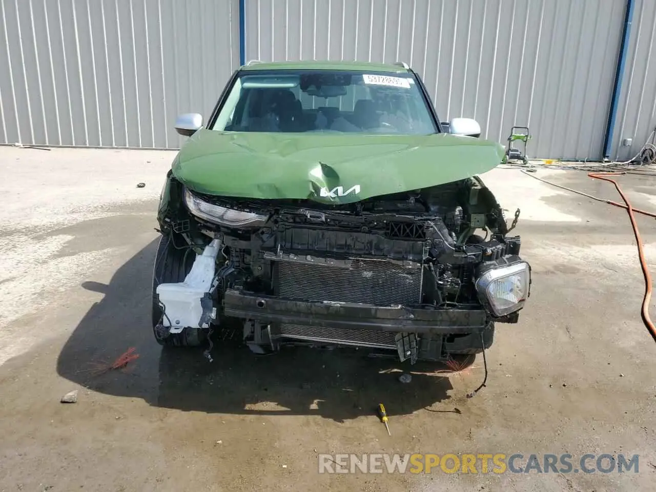 5 Photograph of a damaged car KNDJ23AUXN7155784 KIA SOUL 2022